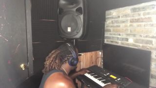 Real Amateurs Petite Ebony Gets Fucked In Music Studio Rough