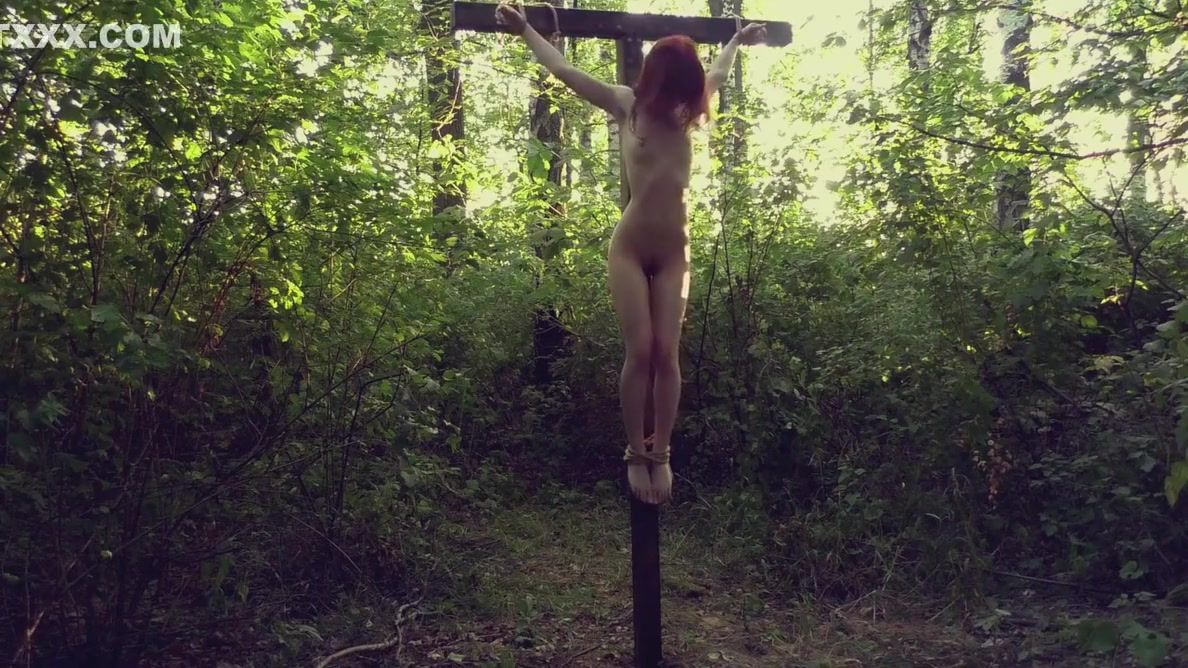 Ladyboy Crucifixion 6 White Chick