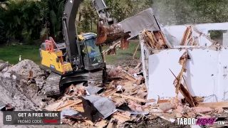 Bro Cory Chase Show Us The Demolition Of Her Studio X18