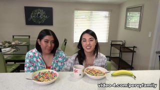 Girl Get Fuck Emerald & Mina Moon in My Sneaky Scissoring Step-Daughters - MyPervyFamily Blowjob Contest