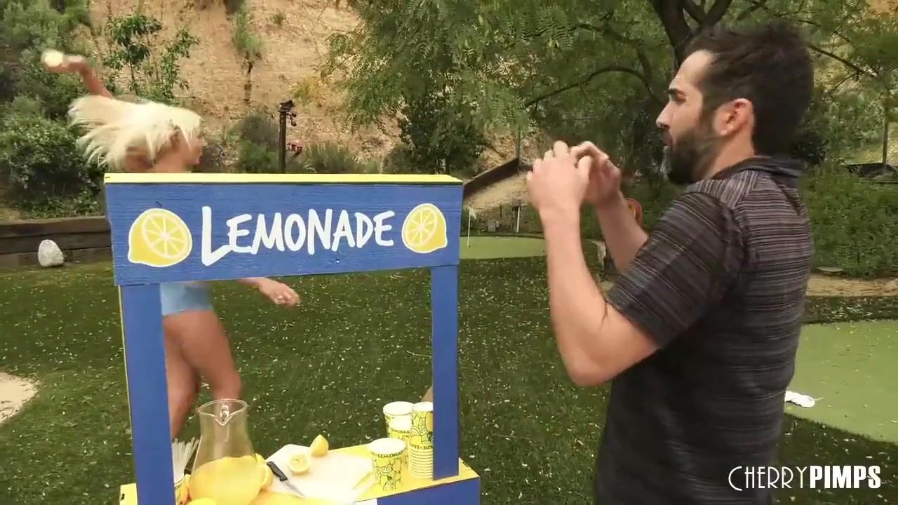Gay Pissing Hot Blonde Teen Gives Out A Hot Blowjob And Rough Intense Pussy Fuck With Her Lemonade Grandpa