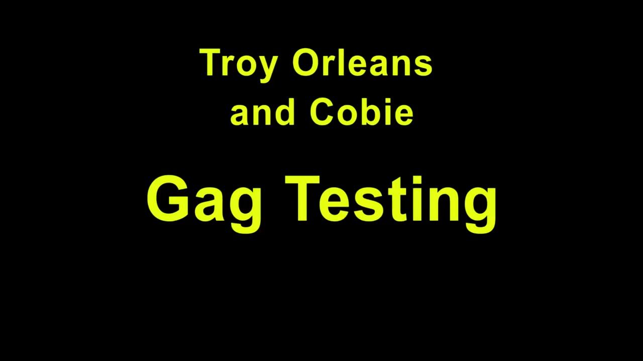 Bbc Cobie Gag Test Oiled