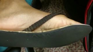 Namorada HS Friend Candid Beautiful Ebony Feet in Library 2...