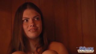 Cuminmouth OLD YOUNG PORN Teen Fucked in sauna room gives blowjob GamCore