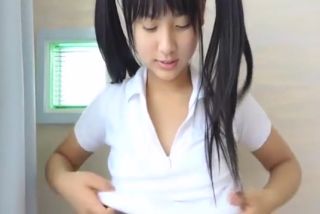 HD21 Cute japanese girl exercise Buttfucking