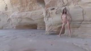 Masterbate Sandy- college girl on the rocks First Time