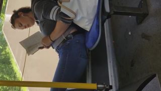 FilmPorno Candid big tit blonde on bus Amature Porn