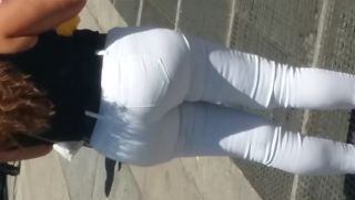 Pornstar Stacked Big Booty Latina In White Jeans xMissy