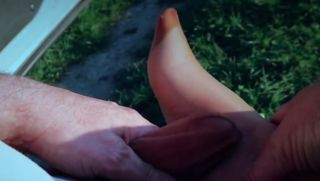 Whores Outdoor foot fetish action with mom nylon feet 2 Raw