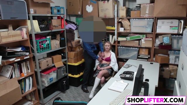 Tiny Tits Shoplifting teen asks for forgiveness Hidden - 1