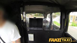 Cuckold FakeTaxi: Keep your specie darling and engulf my strapon instead Bj