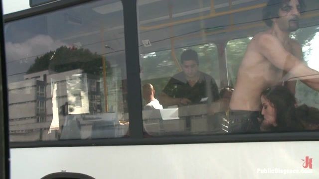 Female Fucked On A City Bus - PublicDisgrace Hot Wife