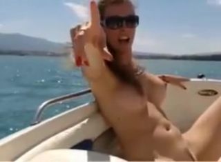 NewStars Nude on Boat Asses