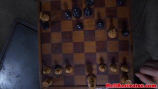 Doctor Sex Caged sub humiliated with chess game Porn Pussy