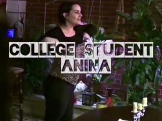Spycam COLLEGE STUDENT ANINA Bigass