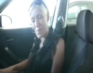 Fucks Caught jerking in the car JOI Playboy