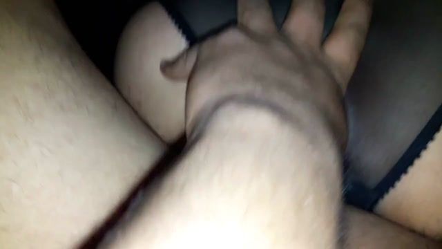 Socks Venida dentro de su vagina con pantie abierta SummerGF