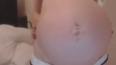 LustShows A soon to be Milf  shows off her bump HDHentaiTube - 1