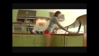 Old And Young Slim russian fucked in the kitchen First Time