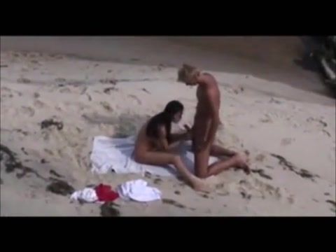 Doctor Sex Blond guy fucks brunette on beach Sarah Vandella