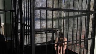 Hotfuck Slavegirl locked in prison cell over night...