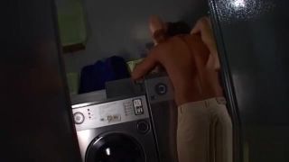 Pick Up A Young And Randy Couple Get Physical In The Laundry Room. Sola