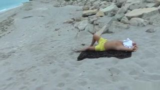 Oral Sex Jane gives a beach titfuck/blowjob Morazzia