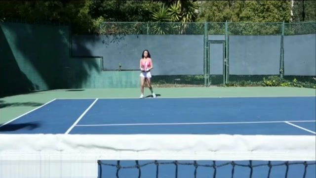 FloozyTube Cute girl fucked at tennis court - watch more at adultrental.cf Tits Big Tits - 1