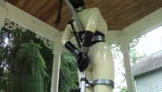 Amateur Porn rubber doll jewell in TIGHT corset and white catsuit Thailand