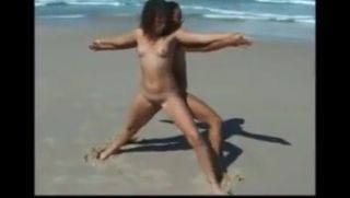 Nicole Aniston naked girls beach double yoga Indonesia