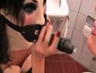 Peeing German Rubber Fetish Small Boobs