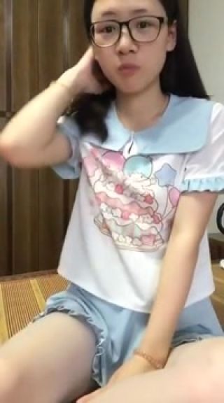 Footfetish Cute Chinese junior girl's lovley masturbation part-2 White