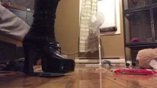Cam Girl Mistress Samantha in boots crushes everything she see’s Sex Party