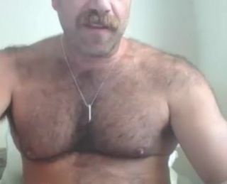Str8 Hairy muscle daddy cums AnyPorn