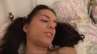 Solo Girl Naughty teenie gives a warm welcome to her dad WatchersWeb