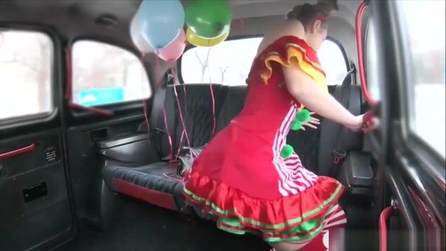 DDFNetwork Gal In Clown Costume Fucked By The Driver For Free Fare TruthOrDarePics