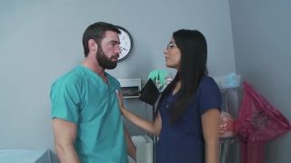SexScat Brazzers - Shazia Sahari - Doctor fucks Nurse while patient is sleeping Balls