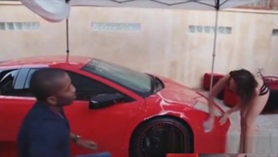 Ejaculation Riding Lambo Owners Big Black Dick Gets - 1