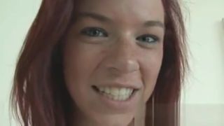 Amateur Sex Big Tit Redhead With Freckles Does Striptease Pmv
