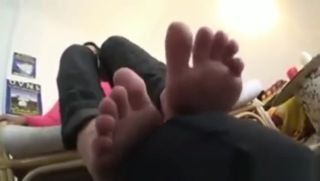 Realamateur Smell Thiphanie's stinky socks and feet Foot Worship