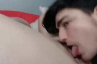 Topless sucking cock and licking pussy Porn Star