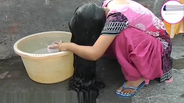 Indian Sex Rapunzel Simee Self Hair Washing - 03 Babes