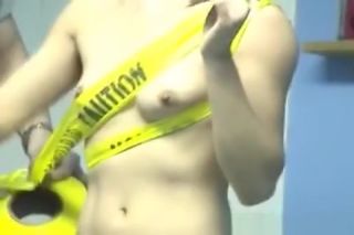 Gay Pornstar Skinny Brunette Asian Gets Wrapped In Plastic...