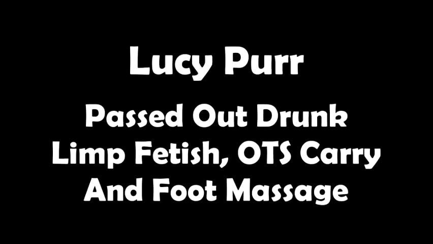 Hot Brunette Lucy Purr's Sleepy Foot Massage i-Sux