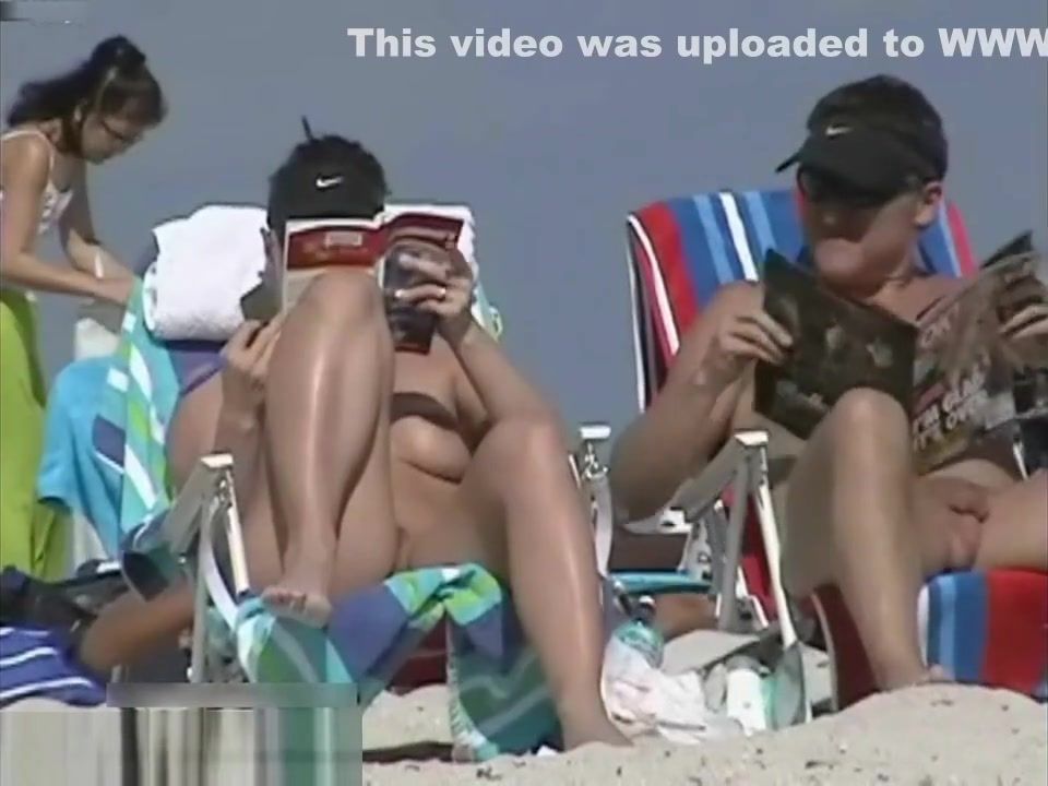Hardcorend Couple Split By Strangers On A Nude Beach Lezbi - 1