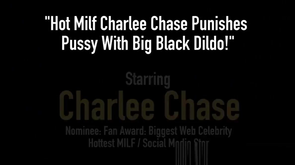 Gay Kissing Hot Milf Charlee Chase Punishes Pussy With Big Black Dildo! Students