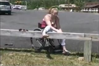 Hard Cock Paraplegic Madonna climbing Butt