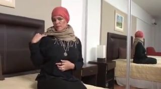 Chupando Hijab muslimisches abficknutte Maduro