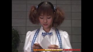 Fodendo Japanese Teen is addicted to cum - Japanese Bukkake Orgy Sexy