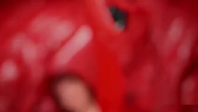 Colombia red latex girl Cock - 1